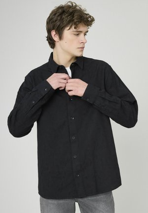 CHEMISE JACQUARD - Chemise - noir