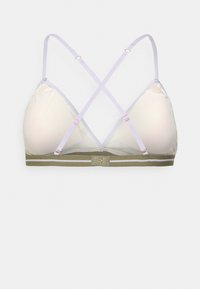 Becksöndergaard ZESTROKE TWIGGIE BRA - Sutiã triangular - burnt olive