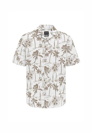 Only & Sons HAWAII AOP NOOS - Hemd - weiß
