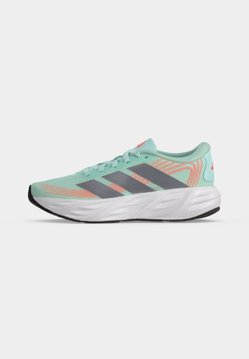 adidas GALAXY 8 J UNISEX - Road running shoes - semi flash aqua/tech grey metallic/frozen turbo — photo 2
