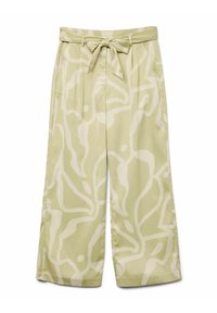 Vero Moda VMPAIGE  - Auduma bikses - green haze
