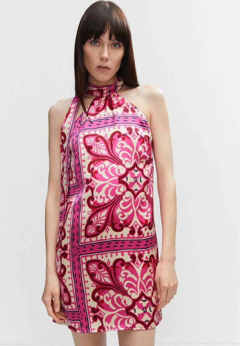 Mango Vestido informal fuksja/rosa Zalando.es