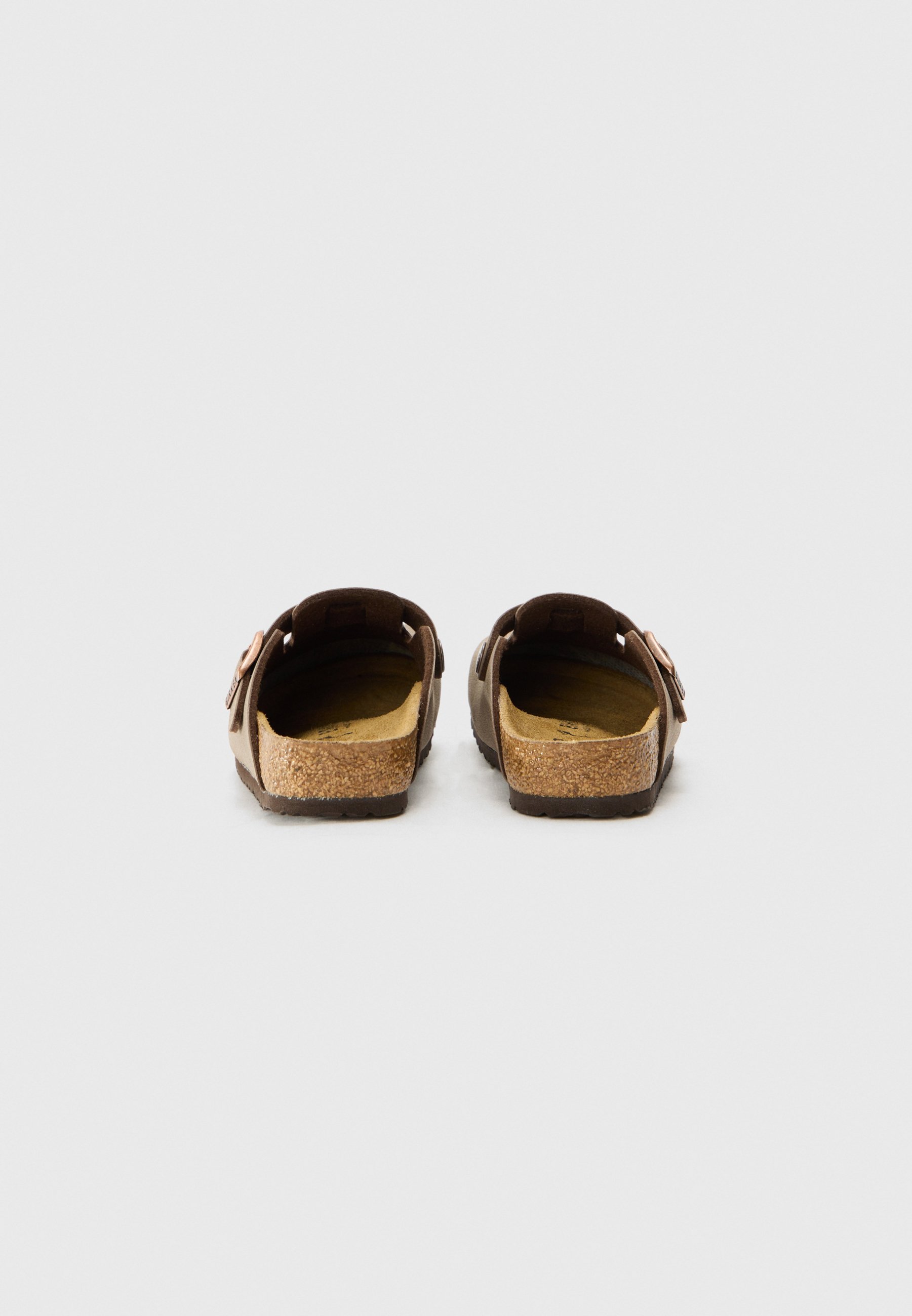 Birkenstock BOSTON UNISEX - Papuci - mocca/maroniu închis - Zalando.ro