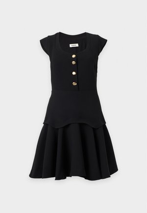 sandro, ROBE - Robe de jour - noir