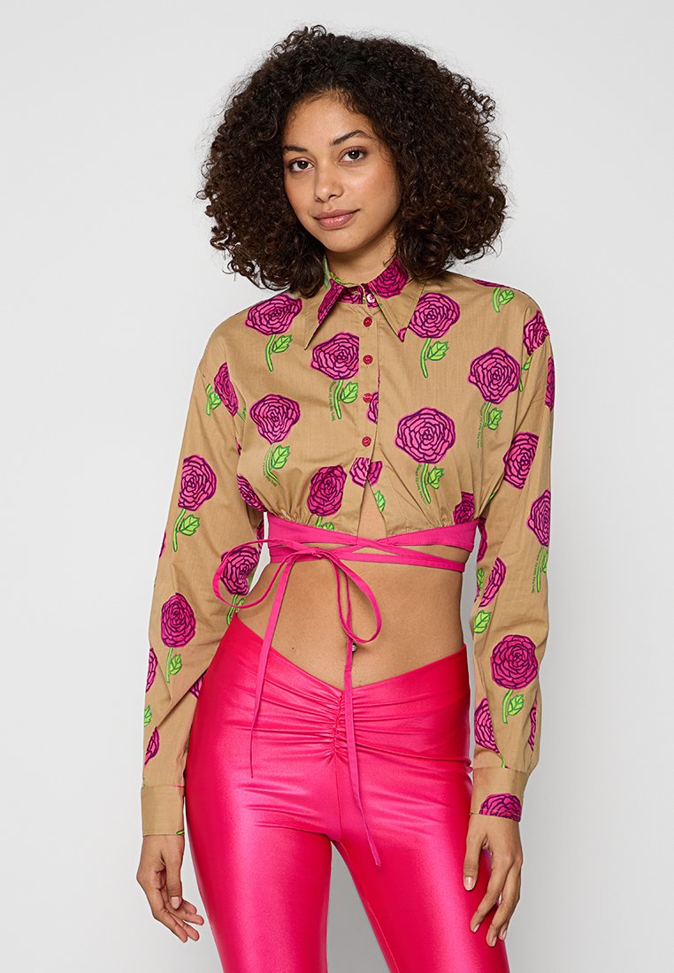 Versace Jeans Couture Overhemdblouse tan