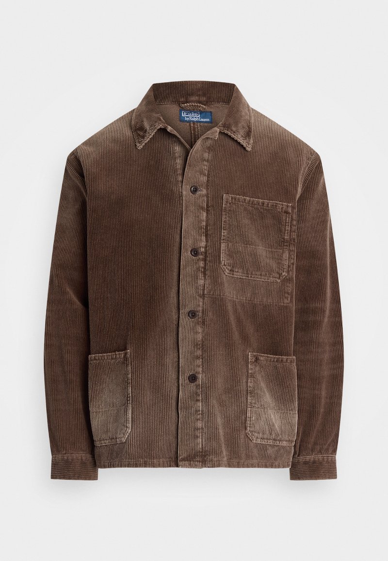 Polo Ralph Lauren CORDUROY UTILITY JACKET - Summer jacket - hanford brown repair