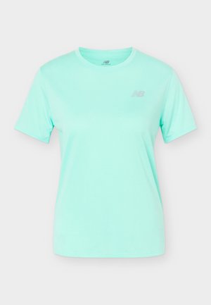 New Balance, ATHLETICS T-SHIRT - T-shirts basic - bright mint