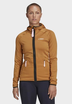TERREX TECH LITE HOODED - Luvtröja - brown