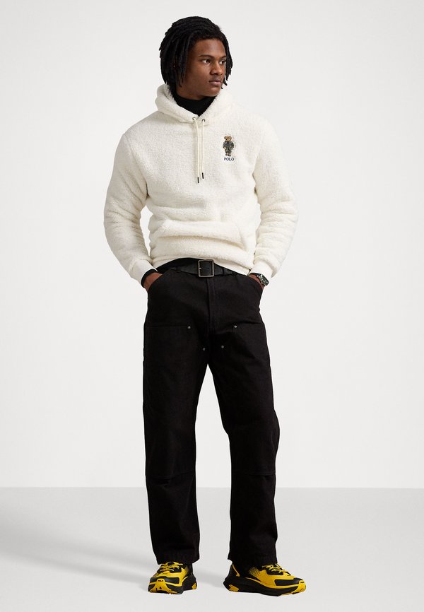 POLO BEAR PILE FLEECE HOODIE - Fleece jumper - antique cream2