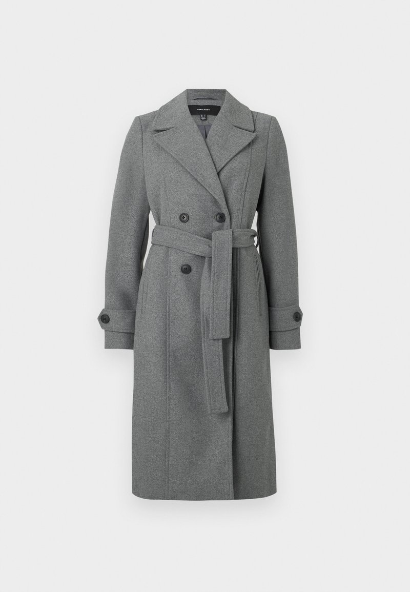Vero Moda Mantel grijs gemêleerd