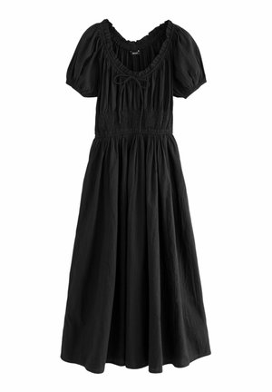 Next PUFF SLEEVE SUMMER - Maksimekko - black