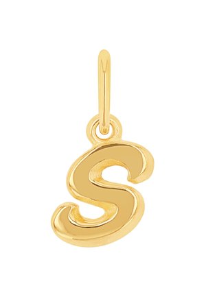 LETTER S - Colgante - gold coloured