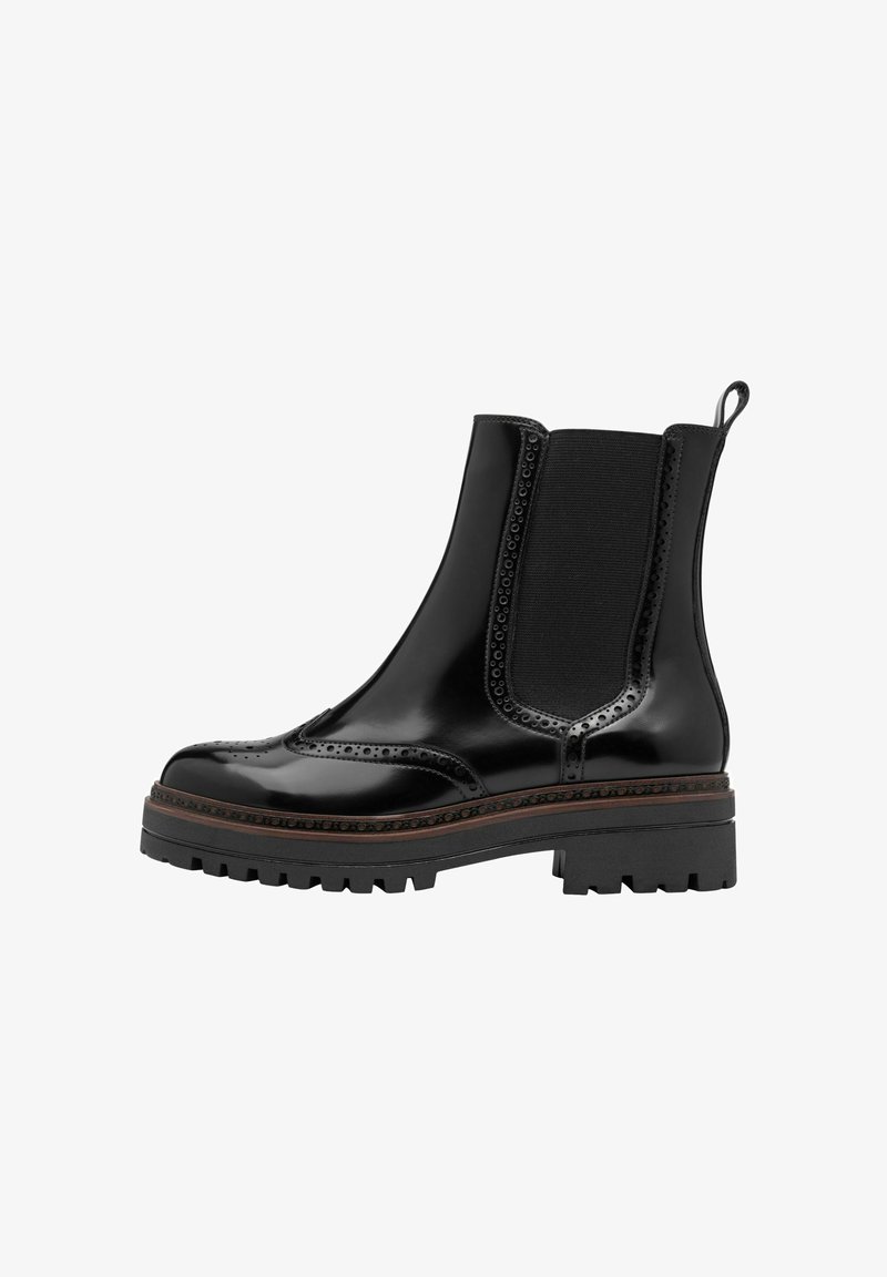 Tamaris CHELSEA - Botines con plataforma - black