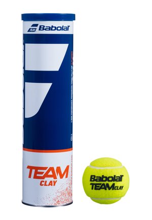 TEAM CLAY X4 - Pelota de tenis -  yellow