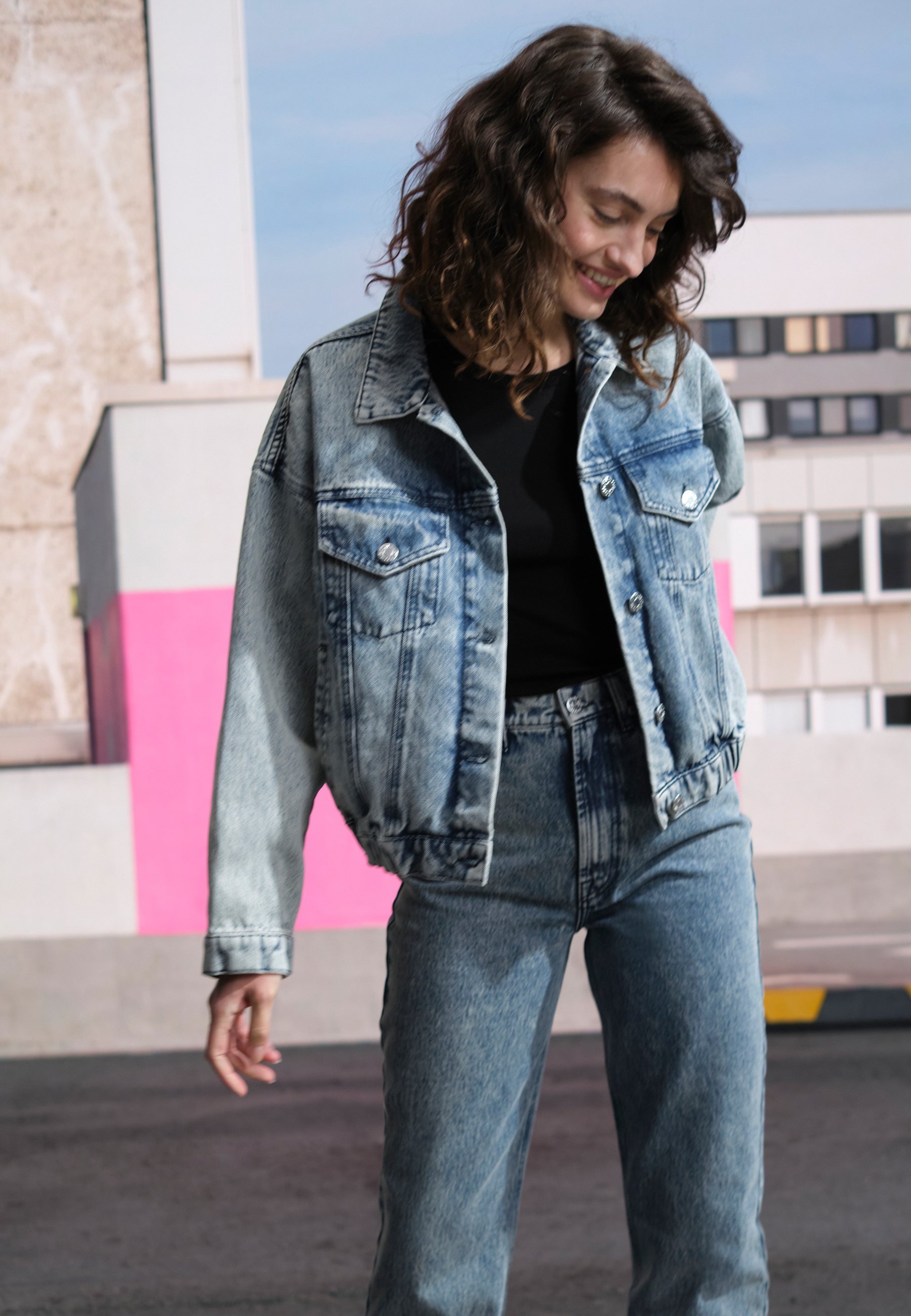 Tomorrow EWA JACKET - Denim jacket - stone/light blue - Zalando.co.uk