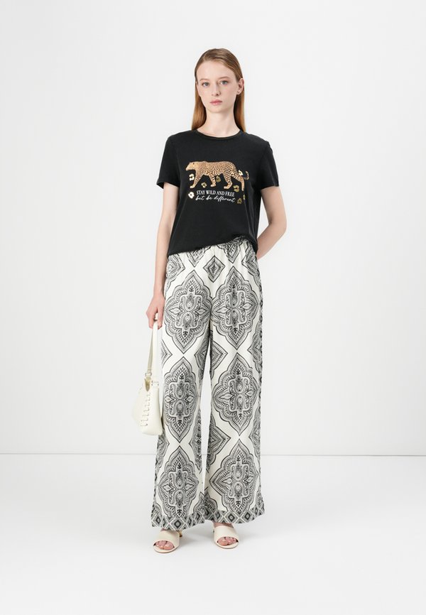 ONLHAIRON PULL UP PANT - Trousers2