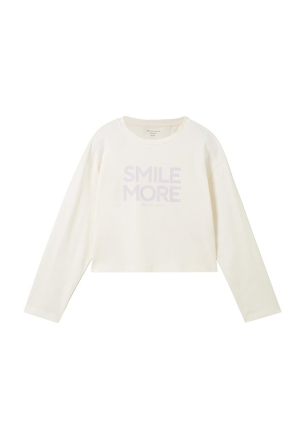 CROPPED MIT PRINT - Langarmshirt