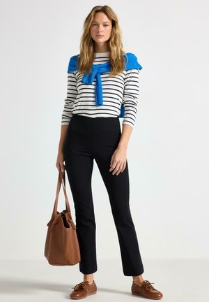 FLARED LEG - Pantaloni - black