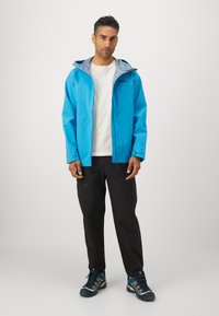 Jack Wolfskin HIGHEST PEAK - Outdoorová bunda - aurora blue
