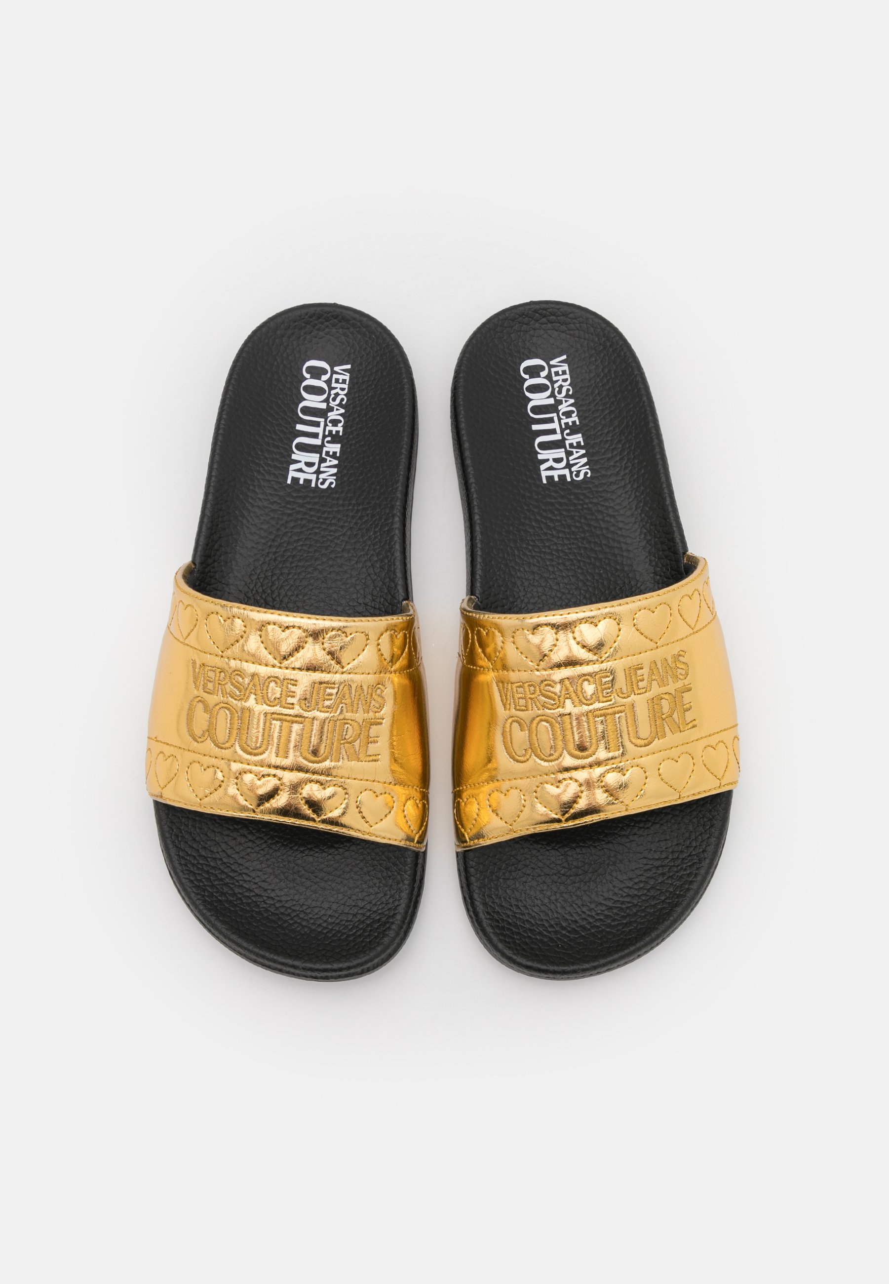 Versace Jeans Couture Mules - gold/gold-coloured - Zalando.ie