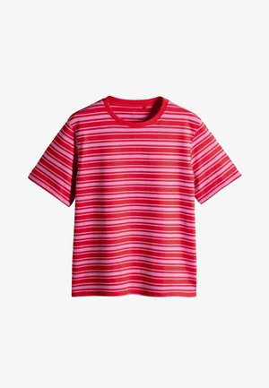 THE SET REGULAR FIT - SHORT SLEEVE - Lihtne T-särk - stripe