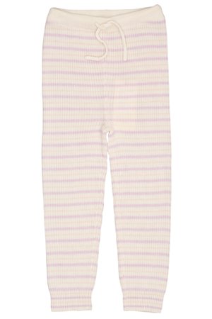 CLASSIC  - Housut - cream/lavender/dusty rose combo