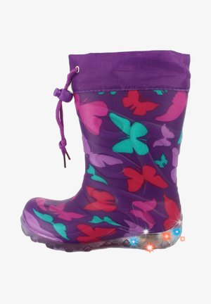 BUTTERFLY WARMFUTTER - Gummistiefel - lila