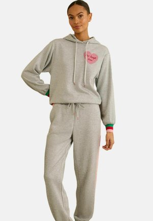 Pizsama felső - grey rainbow tipped