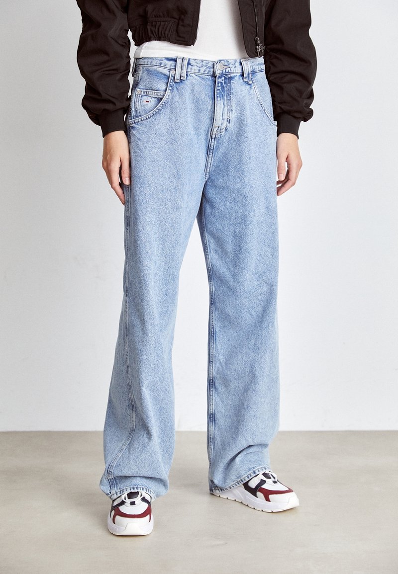 Tommy Jeans Džíny Relaxed Fit - light-blue denim