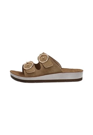 Luna Collection, Sandalias planas - taupe