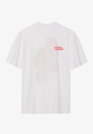 YOURTURN UNISEX - T-Shirt print - white