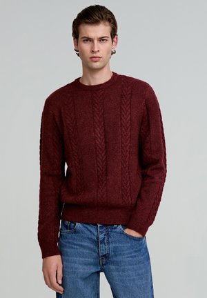 SOLLEY TRICOT - Pullover - burgundy