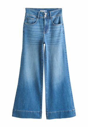 TALL FIT-HIGH RISE  - Flared Jeans - mid blue denim