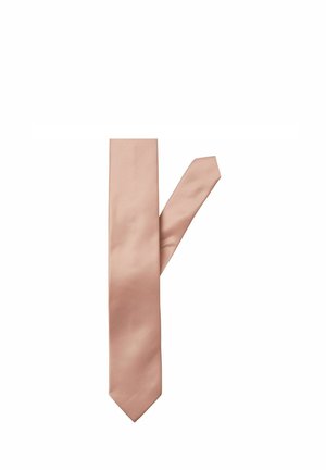 JACSOLID - Krawatte - rose tan