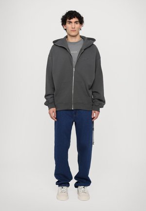 OMEN LOGO ZIP HOODIE UNISEX - Sweatjakke - grey