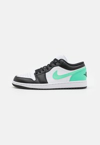 Jordan AIR JORDAN 1 - Tenisice - white/black/green glow