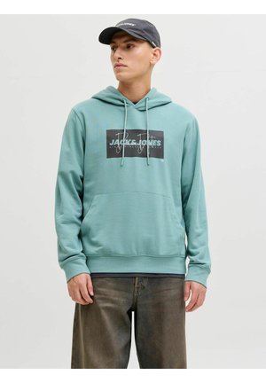 Jersey con capucha - mineral blue