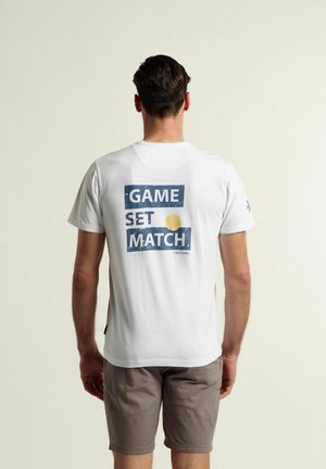 GAME - Camiseta estampada - blanco