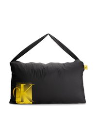 Calvin Klein Jeans OVERSIZED QUILTED PUFFER - Klasický kabát - ck black