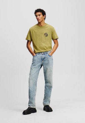 Straight leg jeans - visual light blue