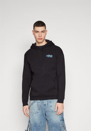 YOURTURN COURAGE VIRTUE RELAXED HOODIE  - Pusa - 802 - black