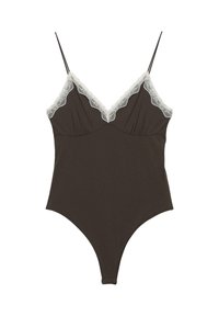 WITH STRAPS  - Body - dark brown
