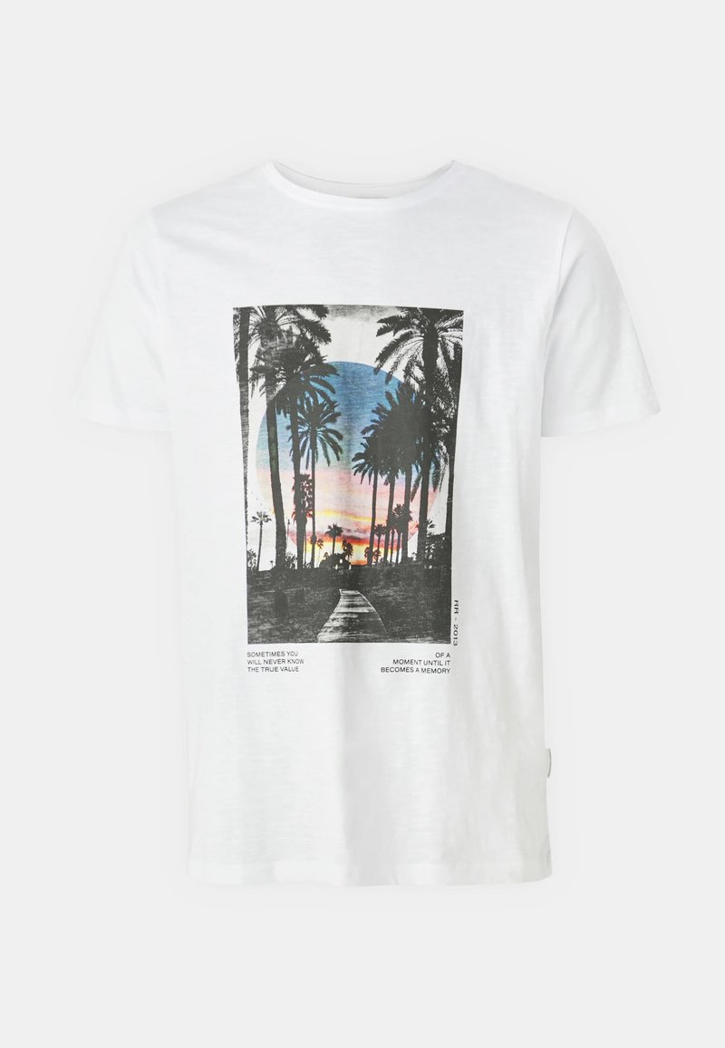 Redefined Rebel T-shirt print wit Redefined Rebel T-shirt print wit