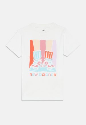 SHOE GRAPHIC TEE  - T-shirt estampada - bright white