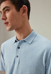 Next SHORT SLEEVE - REGULAR FIT - Piké - light blue