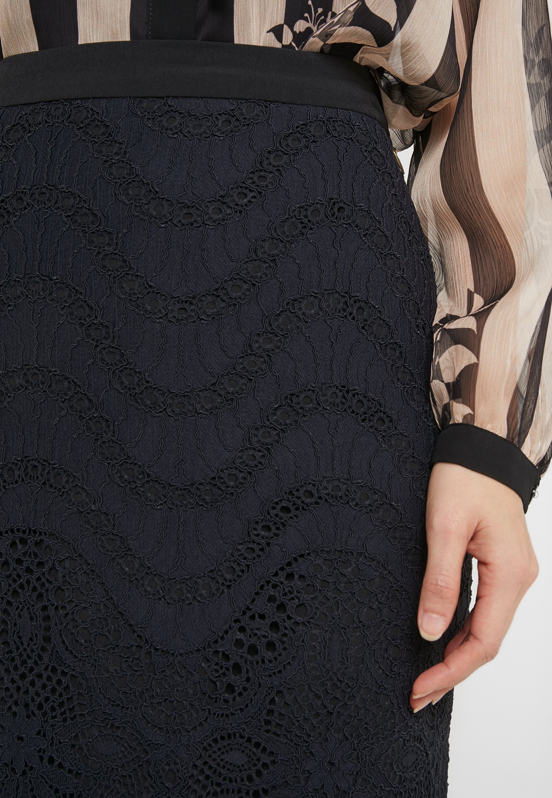 TWINSET GONNA LONGUETTE Kokerrok nero Zalando.nl TWINSET GONNA LONGUETTE Kokerrok nero Zalando.nl