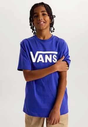 Vans VANS CLASSIC - T-shirt imprimé - royal