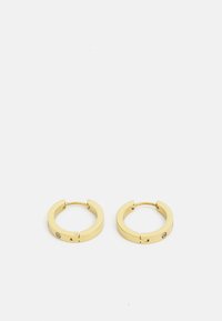 LOOP EARRINGS ESSENTIAL - Earrings - gold-coloured/white