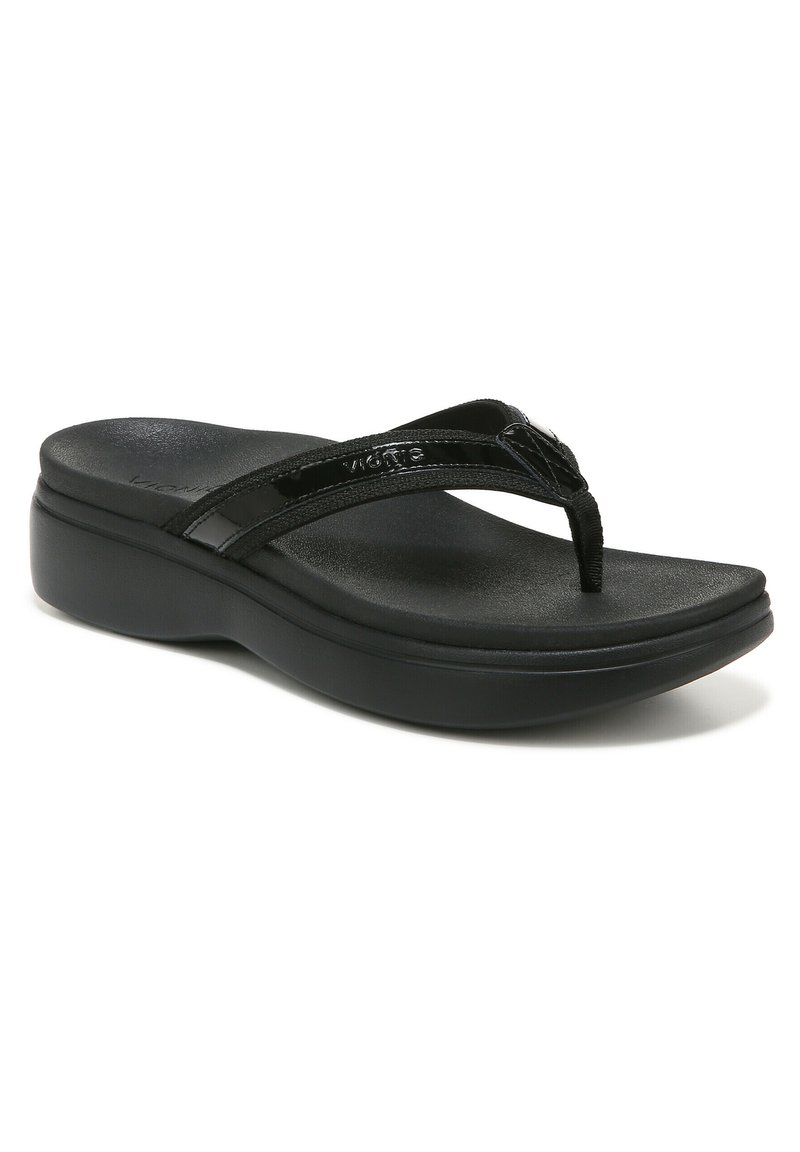 VIONIC HIGH TIDE T-bar sandals black patent/black Zalando