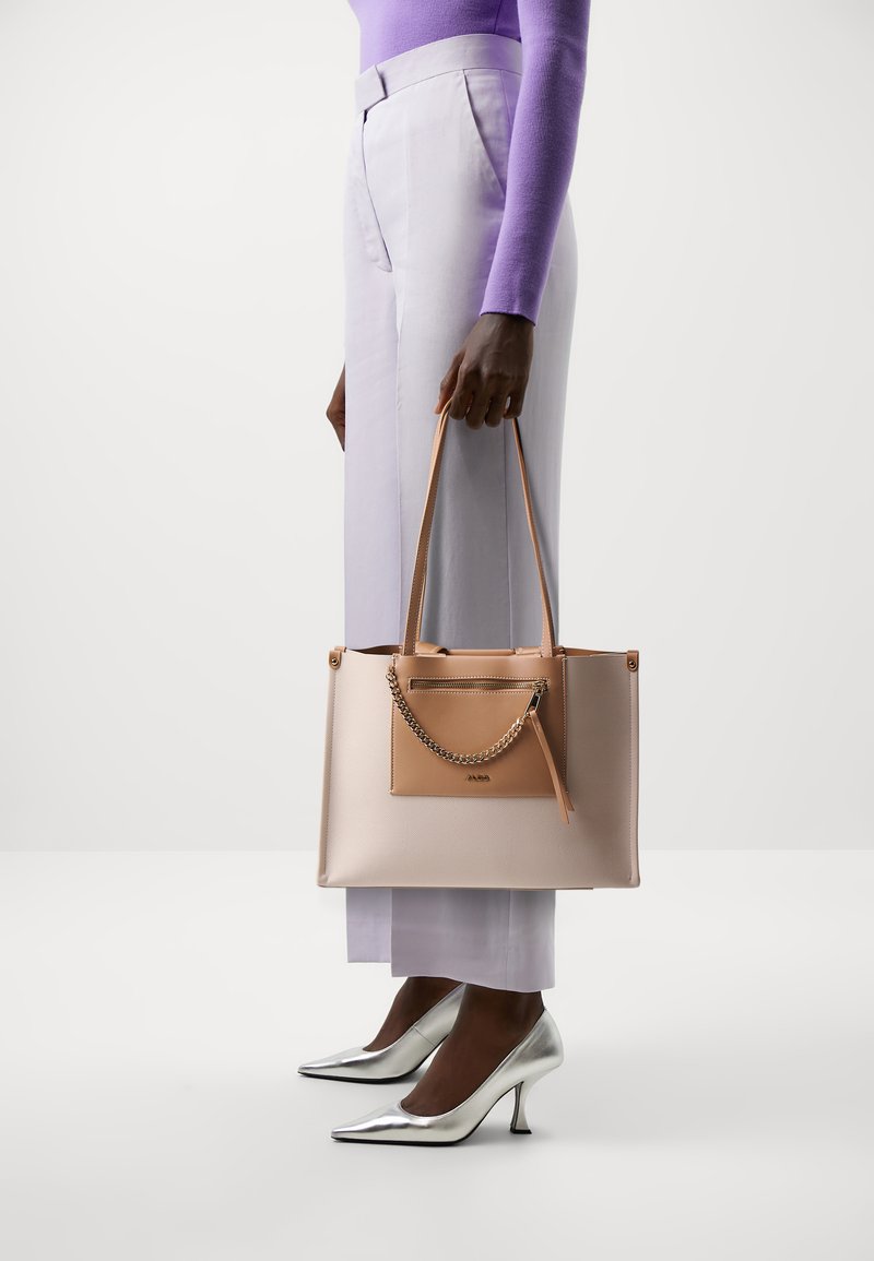 ALDO SIBYL - Shoppingveske - beige combo